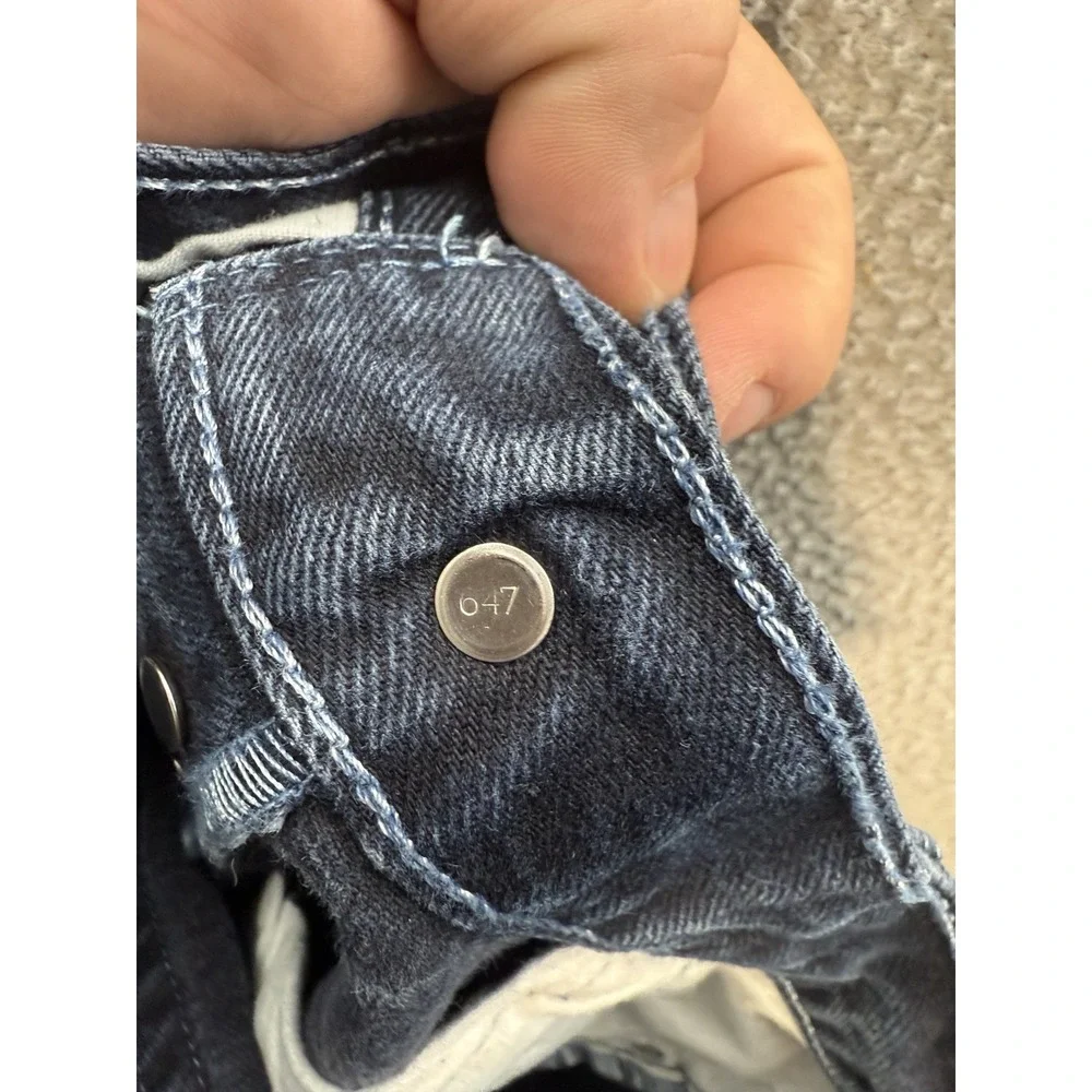 Vintage Levis 501 XX Jeans Mens 33x34 Blue Button Fly Workwear Grunge Skater Y2K